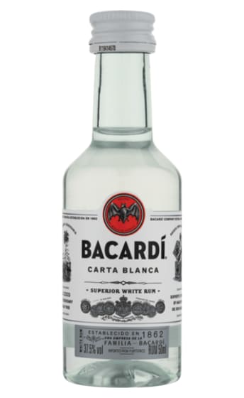 Bacardi Carta Blanca Superior White Rum 5CL