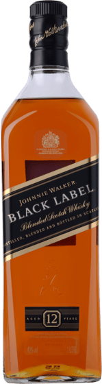 Johnnie Walker Black Label 12 Year Old 1L