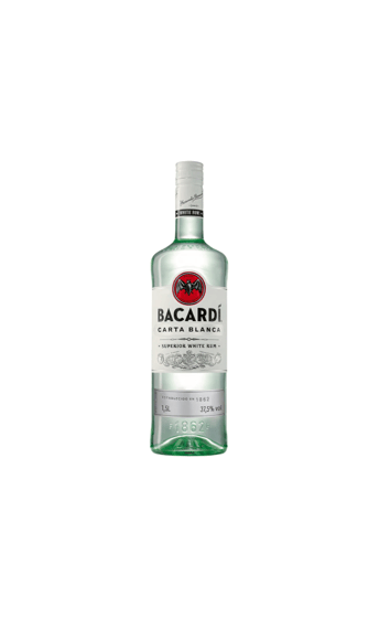 Bacardi Carta Blanca Superior White Rum 1.5L