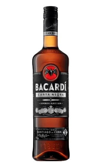 Bacardi Carta Negra Black Rum 1L