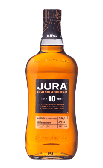 Jura Single Malt Scotch Whisky 10 Year Old 70CL