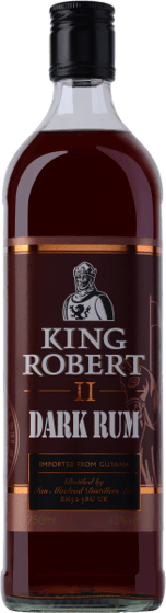 King Robert II Dark Rum 75CL