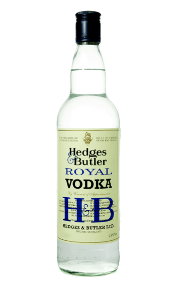 HEDGES & BUTLER VODKA 75CL