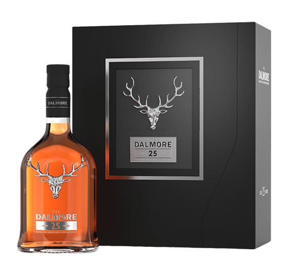 The Dalmore 25 Year old Single Malt Scotch Whisky 70CL