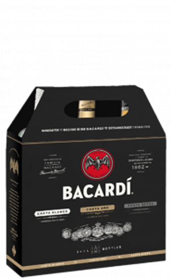 Bacardi Triple Pack 3 x 1L
