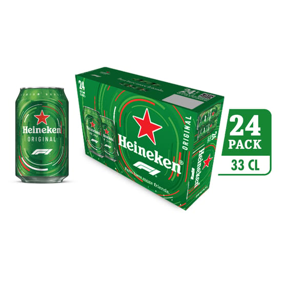 Heineken Can F1 Limited Edition 24 x 33CL