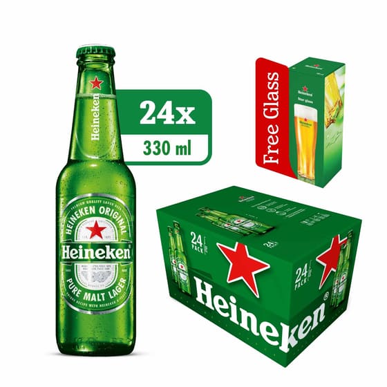 Heineken Bottle 24 x 33CL