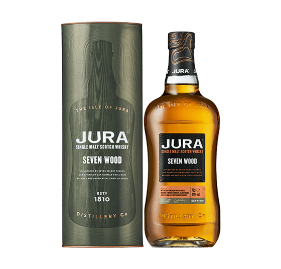 Jura Seven Wood Single Malt Scotch Whisky 70CL