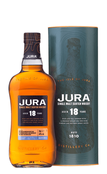 Jura 18 Year Old Single Malt Scotch Whisky 70CL