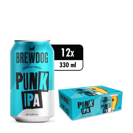 BrewDog Punk IPA Can 12 x 33CL