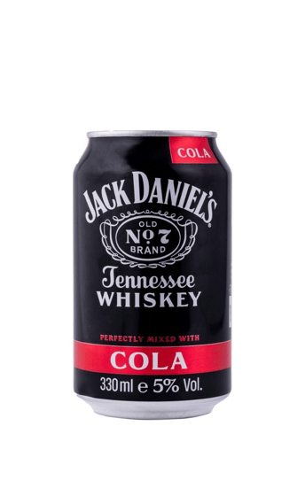 Jack Daniel's with Cola 12 x 33CL