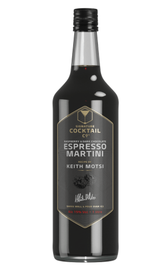 Signature Cocktail Co. Raspberry & Dark Chocolate Espresso Martini 1L
