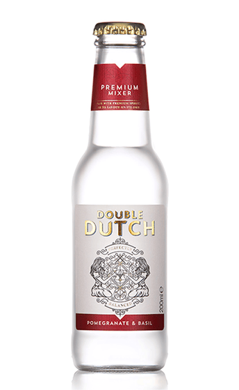 Double Dutch Pomegranate & Basil Premium Mixer 24 x 20CL