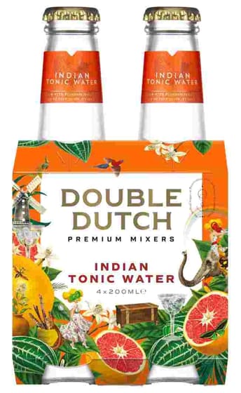 Double Dutch Premium Mixer Indian Tonic Water 4 x 20 CL