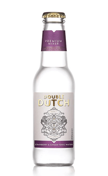Double Dutch Cranberry & Ginger Tonic Water 24 x 20CL