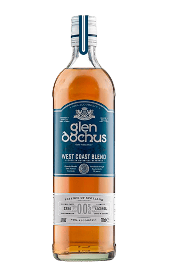 Glen Dochus - West Coast Blend Zero alcohol Whisky style alternative 70CL