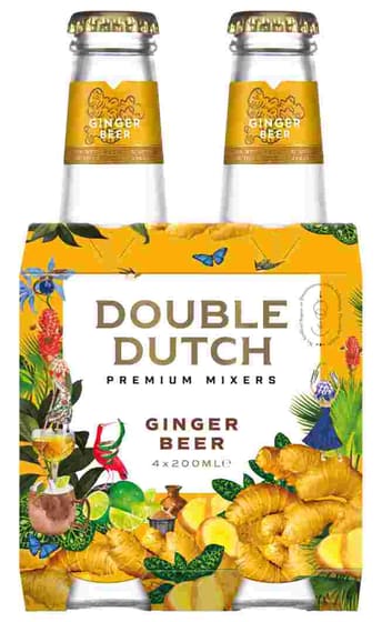DOUBLE DUTCH GINGER BEER 200MLX4X6