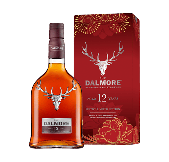 The Dalmore 12 Year Old Single Malt Scotch Whisky 70CL