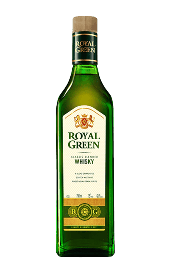 Royal Green Classic Blended Whisky 75CL