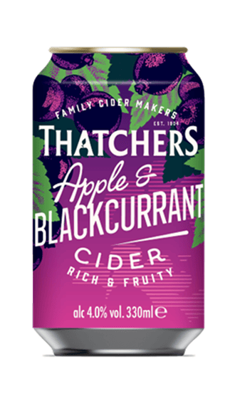 Thatchers Apple & Blackcurrant 10 x 33CL Can