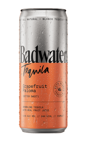 Badwater Tequila Grapefruit Paloma 12 x 33CL