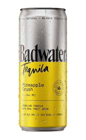 Badwater Tequila Pineapple Crush 12 x 33CL