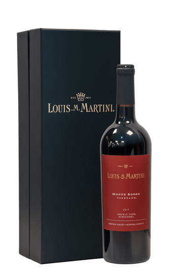Louis M Martini Monte Rosso Gnarly Vine Zinfandel 2017 with Gift Box