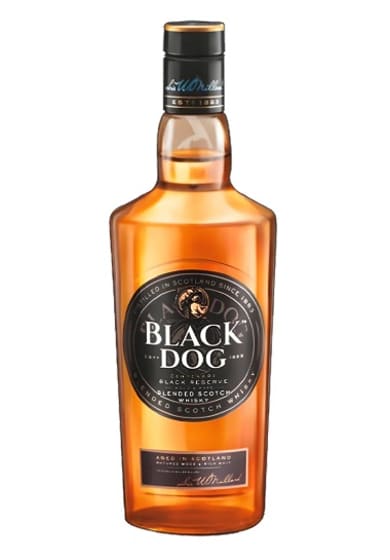 BLACK DOG WHISKY 75CL