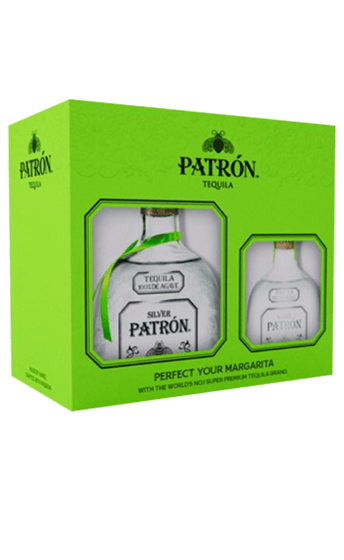 Patrón Silver 75CL with Mini Acrylic Serve