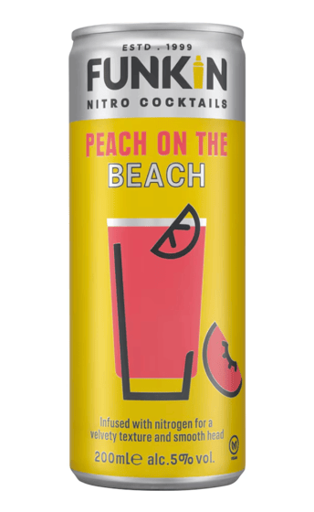 Funkin Nitro Cocktails Peach on the Beach 12 x 20CL