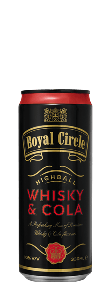 Royal Circle Highball Whisky Cola 33CL