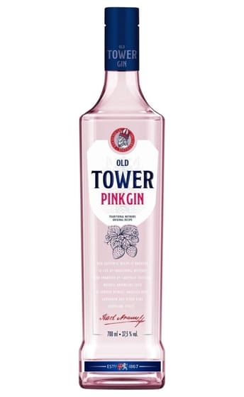 OLD TOWER PINK GIN 70CL