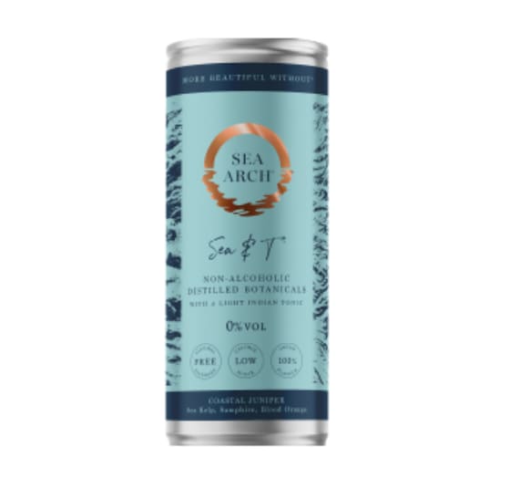 Sea Arch Sea & T Non Alcoholic Gin & Tonic 12 x 25 CL