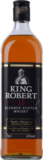 King Robert II Blended Scotch Whisky 75CL