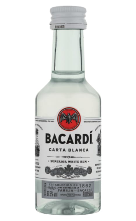 Bacardi Carta Blanca Superior White Rum 5CL