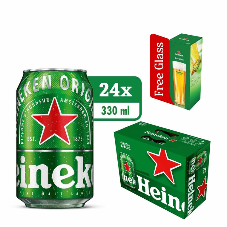 Heineken Can 24 x 33CL