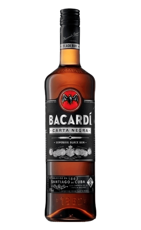 Bacardi Carta Negra Black Rum 1L