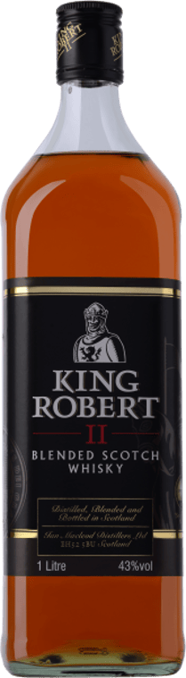 King Robert II Blended Scotch Whisky 1L