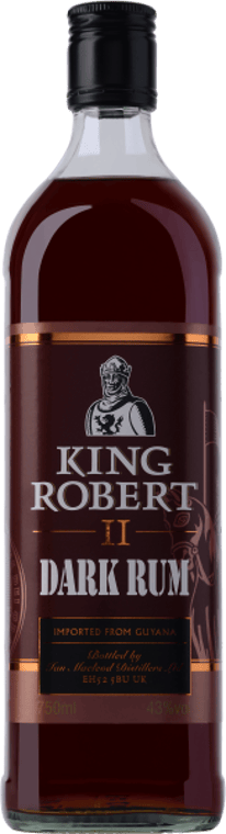 King Robert II Dark Rum 75CL