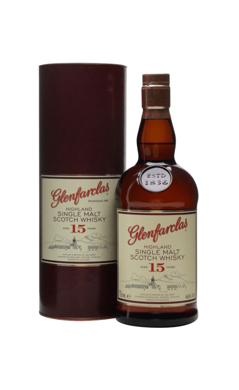 Glenfarclas 15 Year Old 46% Vol. 70CL