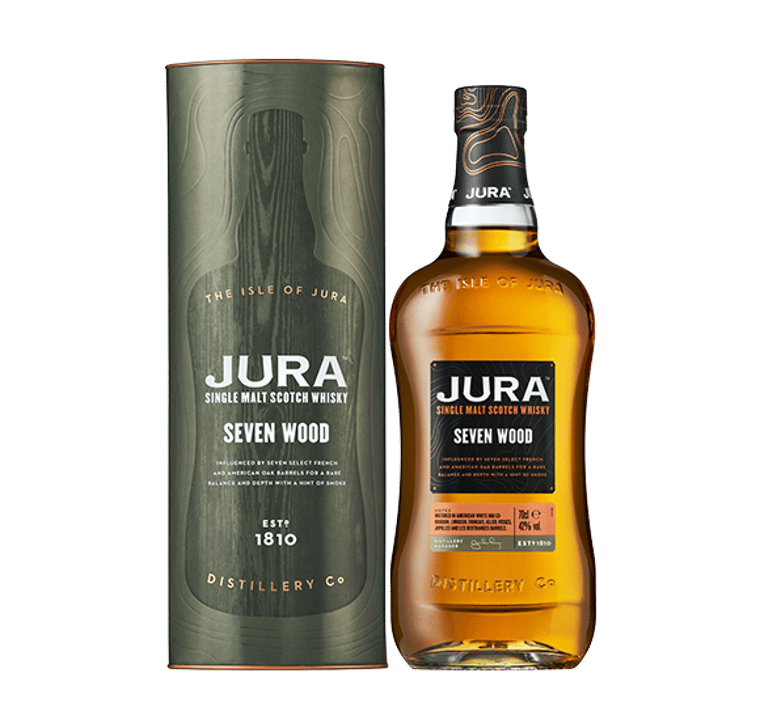 Jura Seven Wood Single Malt Scotch Whisky 70CL