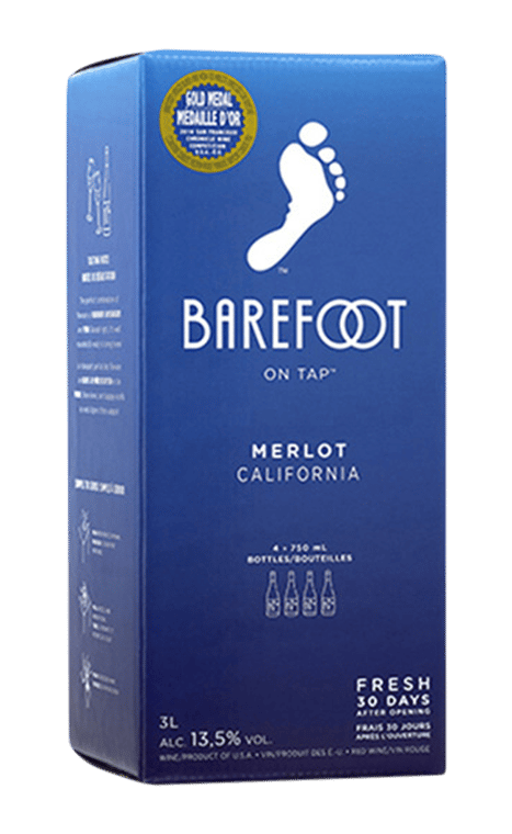 Barefoot Cal Merlot 3L