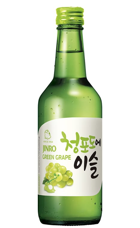 Jinro Greengrape Flavour Soju 36CL
