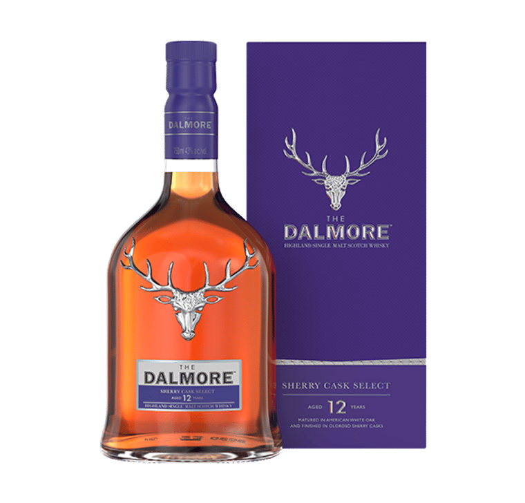 The Dalmore 12 Year Old Sherry Cask Select Single Malt Scotch Whisky 70CL
