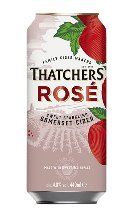 Thatchers Rosé Can 24 x 44CL