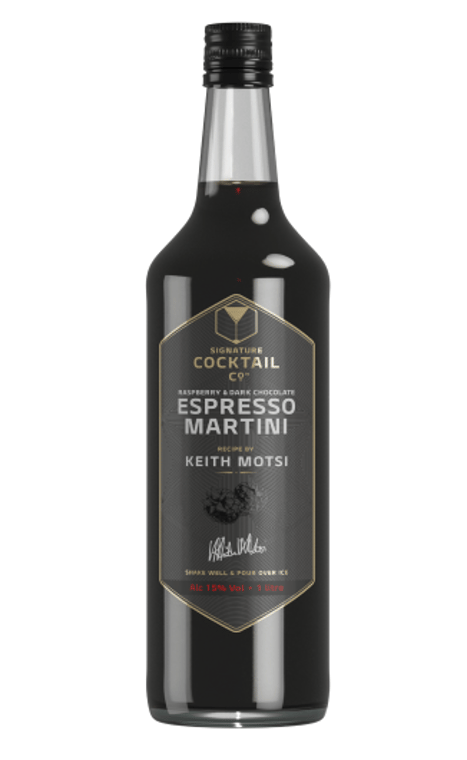 Signature Cocktail Co. Raspberry & Dark Chocolate Espresso Martini 1L