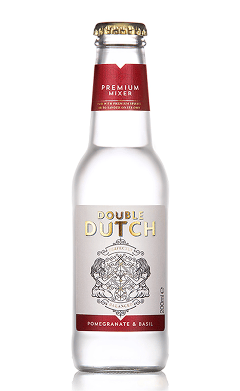 Double Dutch Pomegranate & Basil Premium Mixer 24 x 20CL