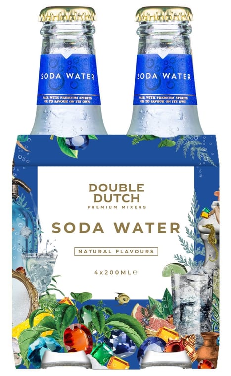 Double Dutch - Soda Water 4 x 20CL
