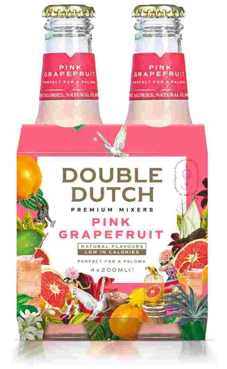 Double Dutch - Pink Grapefruit 4 x 20CL
