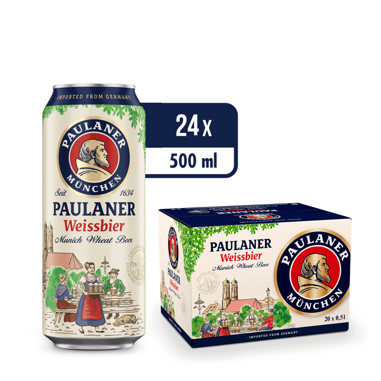 Paulaner Weissbier Can 24 x 50CL